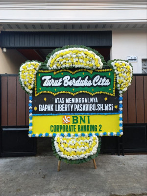 Papan Bunga Duka di Rogojampi