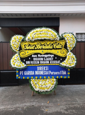 Papan Bunga Duka di Rogojampi