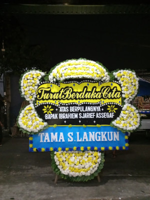 Papan Bunga Duka di Rogojampi
