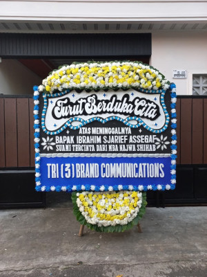 Papan Bunga Duka di Rogojampi